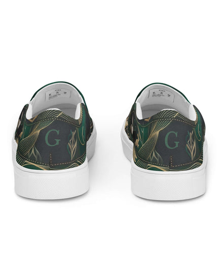 Maison Grozavu Monochrome Footwear Issue — rear view showing the back panel construction and White colourway hemline detail