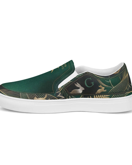 Monochrome Footwear Issue — left-side profile view showing sleeve angle and White fabric fall