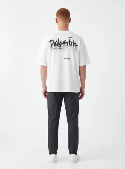 Oversized Crop Top – aus biologischer Faser mit perfektem Schnitt
