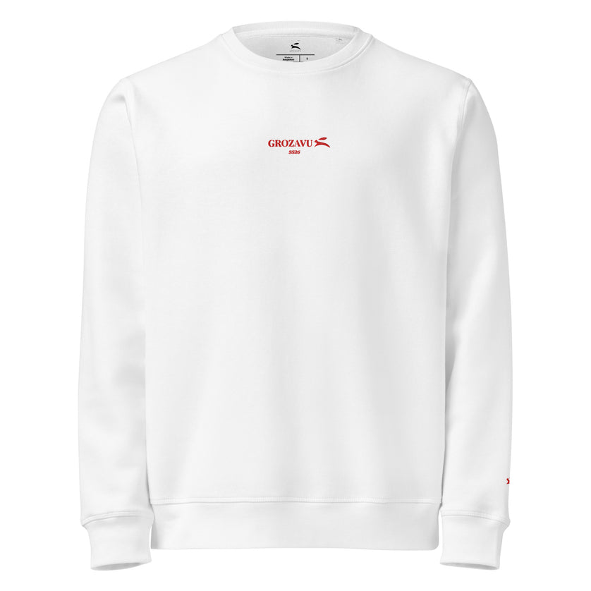 Grozavu mid-weight sweatshirt in 280 g/m2 organic cotton, relaxed fit