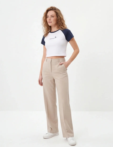 Dense Minimalist Crop Top