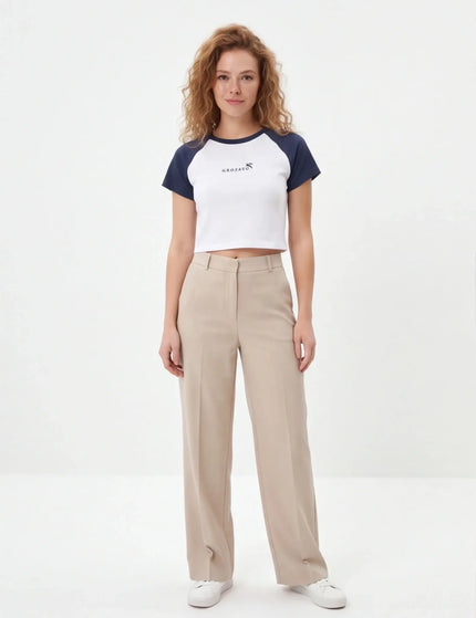 Dense Minimalist Crop Top
