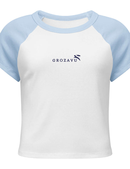 Minimalist Crop Top by Grozavu - Lifestyle Perspective (Pos 2)