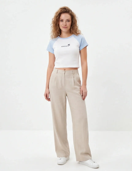 Dense Minimalist Crop Top