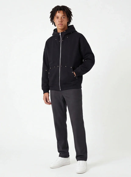 Sweatshirt Lourd – avec Texture Fine pour un Style Minimaliste