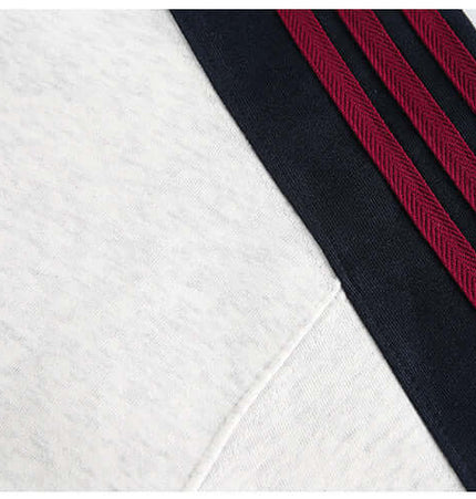 National Trend Retro Stripe Loose Shirt featuring bold stripes and premium cotton blend fabric.