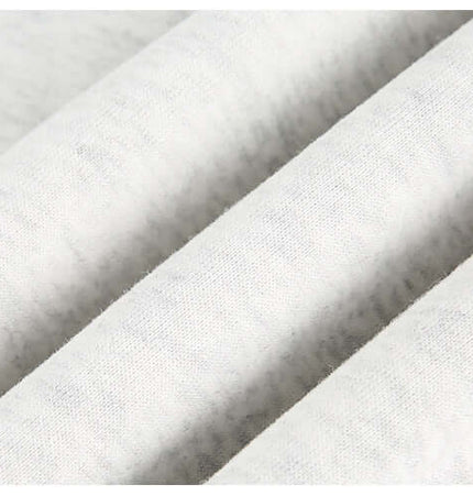National Trend Retro Stripe Loose Shirt fabric close-up showing soft cotton blend texture and breathable quality.