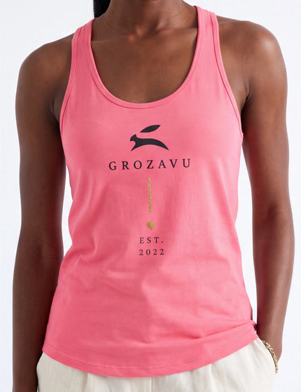 Women’s fitted racerback tank top