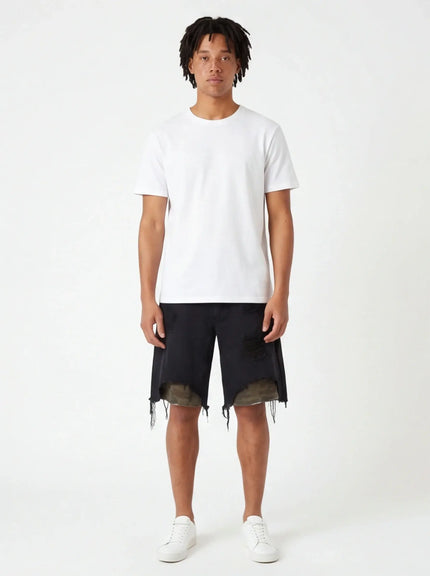 Shorts élégants – en coton peigné avec des détails raffinés