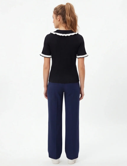 Minimalist Polo Shirt by Grozavu - Close-up (Pos 11)