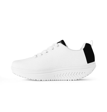 Adidași cu platformă din plasă ușoară