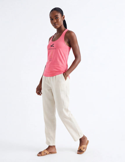 Women’s fitted racerback tank top