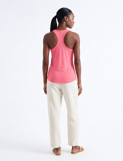 Women’s fitted racerback tank top