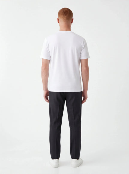 T-Shirt Raffinata – in Twill di Lusso per un Look Senza Sforzo