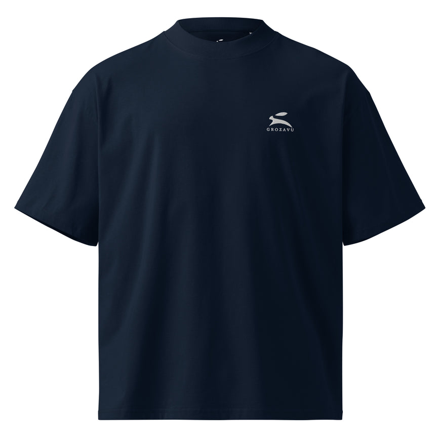Grozavu oversized organic tee in 200 g/m2 GOTS certified cotton