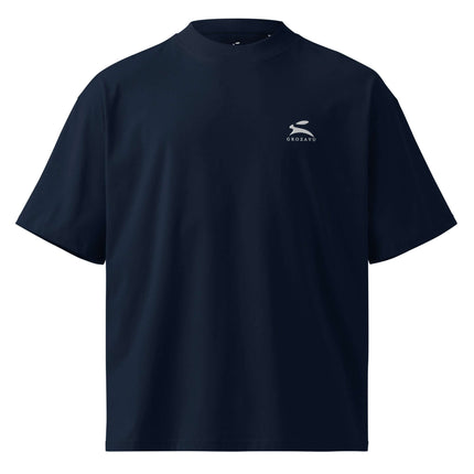 Grozavu oversized organic tee in 200 g/m2 GOTS certified cotton