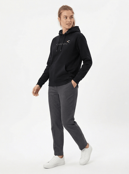 Plush Hoodie by Grozavu - Lifestyle Perspective (Pos 4)