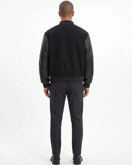 Front view of the Maison Grozavu Resilient Ecru Top in top — showing the relaxed fit.