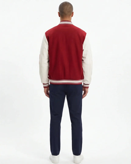 Front view of the Maison Grozavu Resilient Ecru Top in top — showing the premium fabric texture.