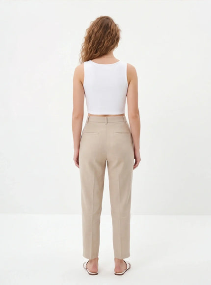 Crop Top Premium – da Cotone Supremo per una Presenza Forte