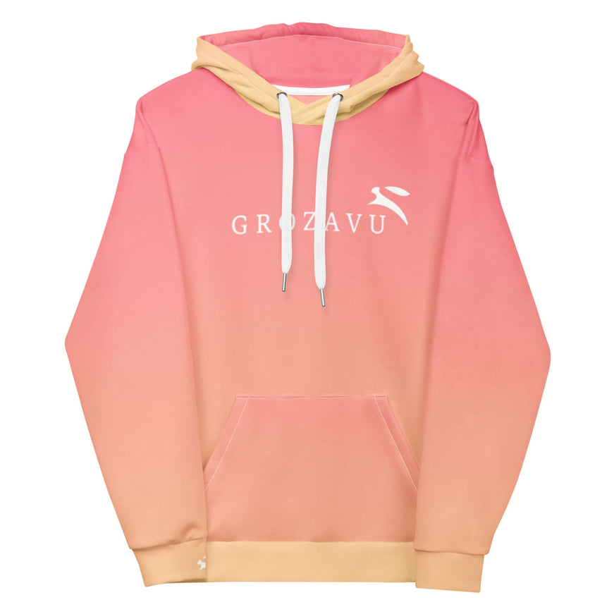 the core hoodie with Grozavu logo