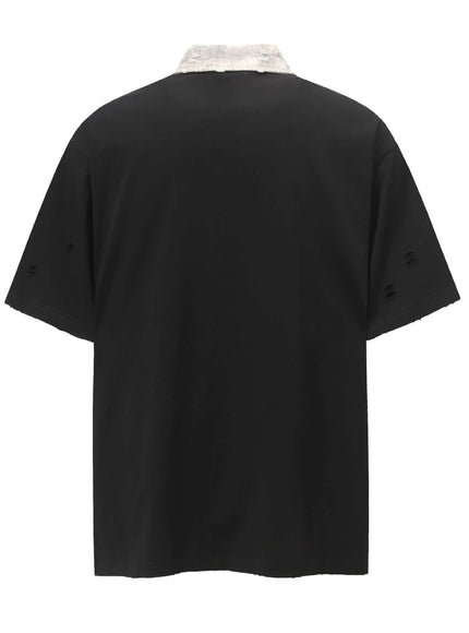 Premium T-Shirt by Grozavu - Craftsmanship Detail (Pos 2)