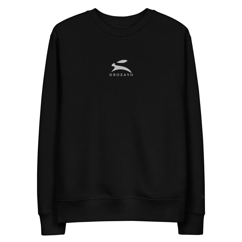 Grozavu organic crewneck sweatshirt in 350 g/m2 ring-spun cotton