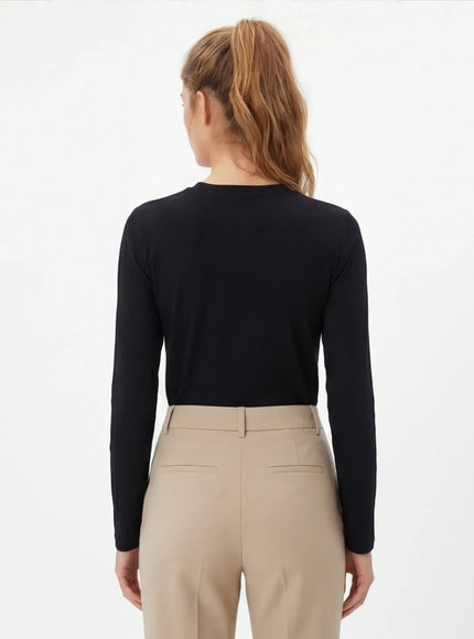 Essential Long Sleeve Shirt by Grozavu - Urban Profile (Pos 13)