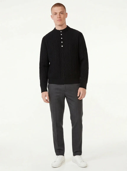 Tailored Sweatshirt by Grozavu - High-Quality Texture (Pos 10)