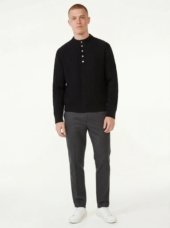 Tailored Sweatshirt by Grozavu - High-Quality Texture (Pos 10)