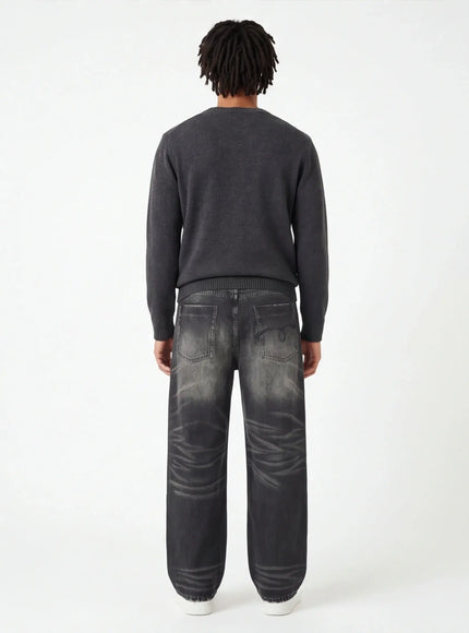 Jeans Relaxés – en Coton Peigné pour un Look Sophistiqué
