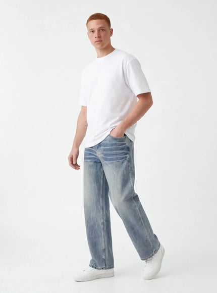 Mühelose Jeans – aus hochwertiger Baumwolle für eine starke Präsenz