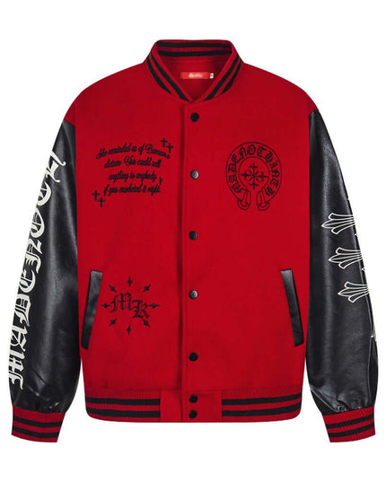 Front view of the Maison Grozavu Structured Clay Jacket in jacket — showing the refined stitching.