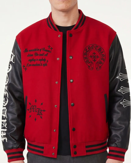Front view of the Maison Grozavu Structured Clay Jacket in jacket — showing the robust construction.