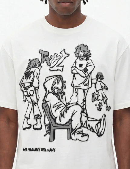 Gekämmtes makelloses T-Shirt