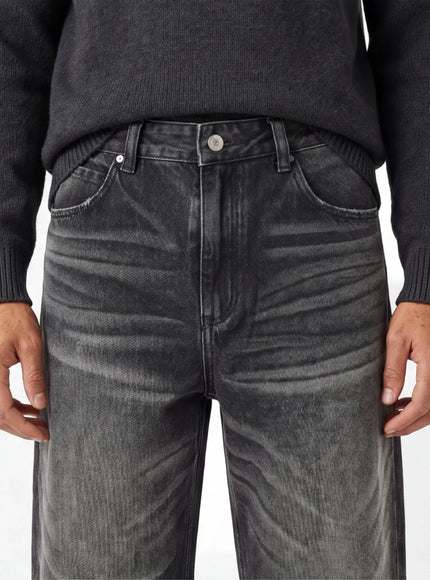 Jeans Relaxés – en Coton Peigné pour un Look Sophistiqué