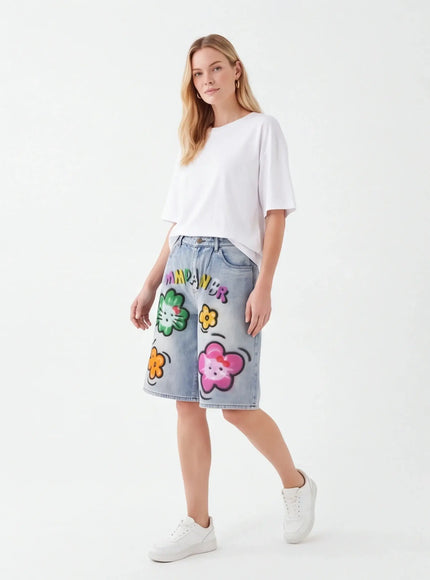 Shorts Relajados – con Textura Fina para una Estética Urbana
