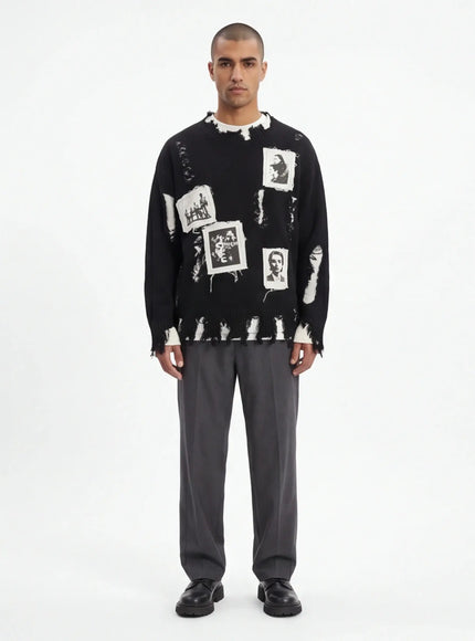 Maßgeschneiderter Sweatshirt – aus gekämmter Baumwolle mit perfektem Schnitt
