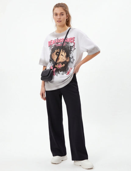 Tricou oversized fin