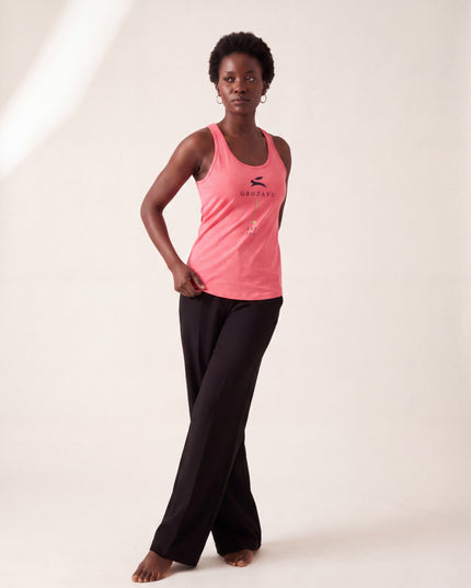 Tank Liviano de Hueso — Rosa Fucsia — Rosa Fucsia — three_quarter