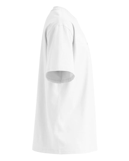 Front view of the Maison Grozavu Premium Marble Tee in tee — showing the structural collar.