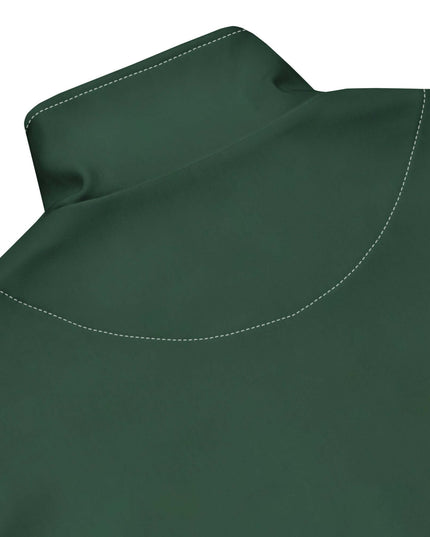 Detail shot of the Maison Grozavu Sophisticated Ghost Jacket in jacket — showing the tailored hem.