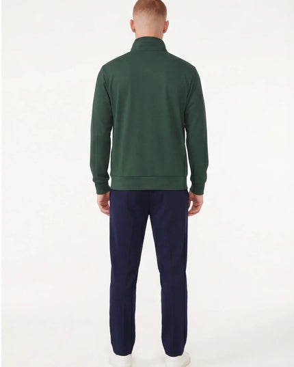 Rear view of the Maison Grozavu Sophisticated Ghost Jacket in jacket — showing the structural collar.