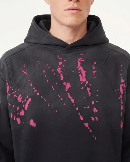 Maison Grozavu Modern Alabaster Hoodie in signature tone — front view showing the subtle drape of the fabric