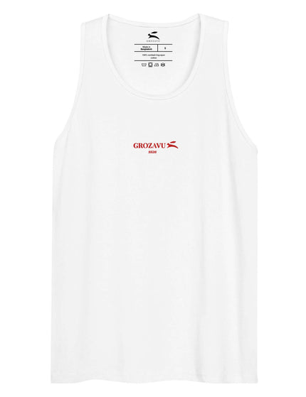 Grozavu staple tank top in 148 g/m2 combed ring-spun cotton