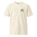 Grozavu Premium Cotton Tee in undyed Natural, front