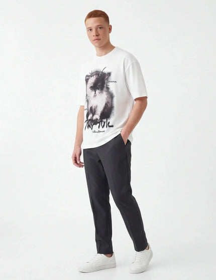 Organic Oversized Crop Tee