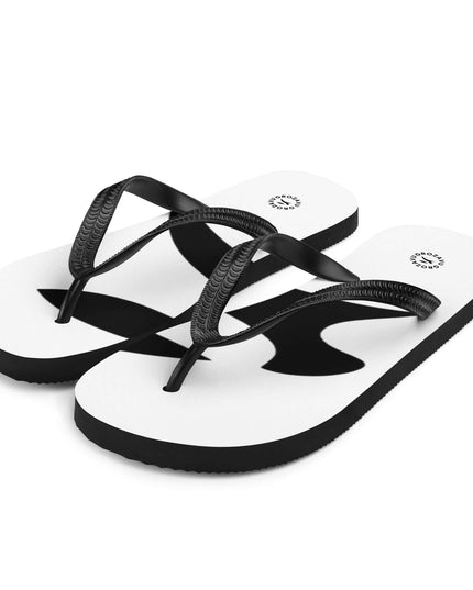 True Umber Sandals — left-side profile view showing sleeve angle and White fabric fall