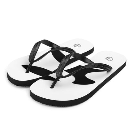 True Umber Sandals — left-side profile view showing sleeve angle and White fabric fall