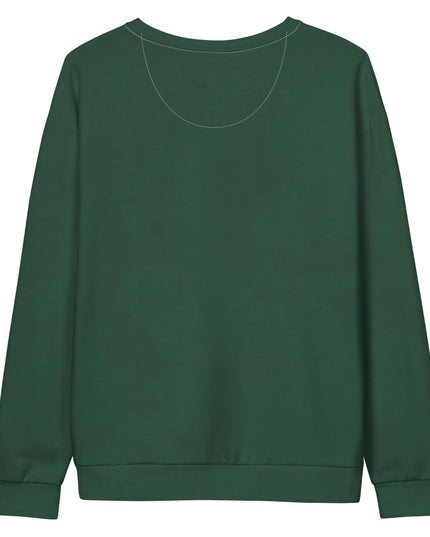 Rear view of the Maison Grozavu Uncompromising Iron Sweater in collection — showing the premium fabric texture.